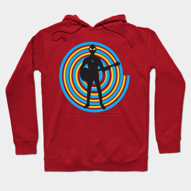 GuitarMan Hoodie by The Chocoband